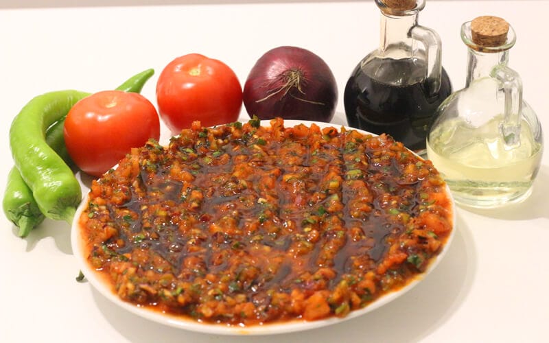 Türkische Paprika Peperoni Dip - Acılı Ezme