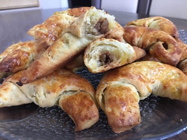 Börek mit Kartoffel und Hackfleisch - Patatesli Kıymalı Poğaça