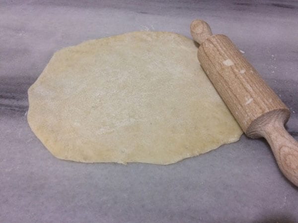 Hähnchen Saute auf dem Brot - Bazlamalı Tavuk Sote