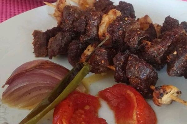 Schaschlikspieße aus dem Ofen - Fırında Çöp Şiş