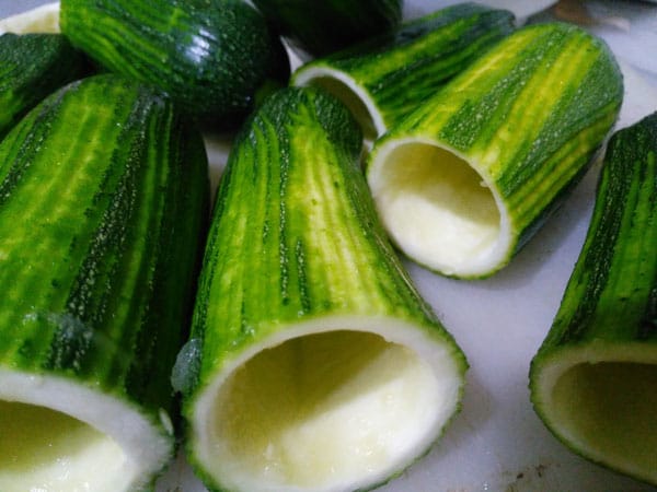 Zucchini Ringe mit Gouda - Kaşarlı Kabak Halkalar