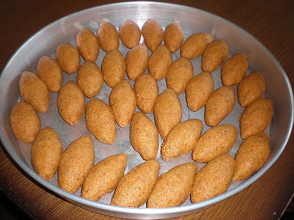 Kebbe mit Walnüssen - İçli Köfte