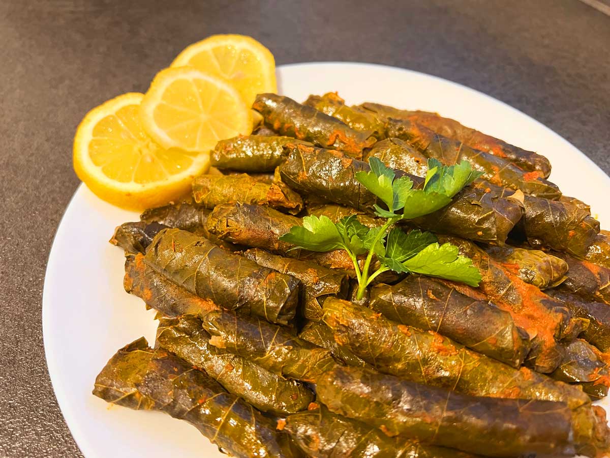 Sarma Rezept originale türkische gefüllte Weinblätter