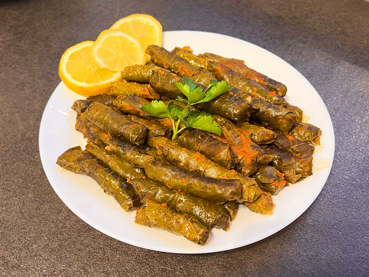 Sarma Rezept originale türkische gefüllte Weinblätter