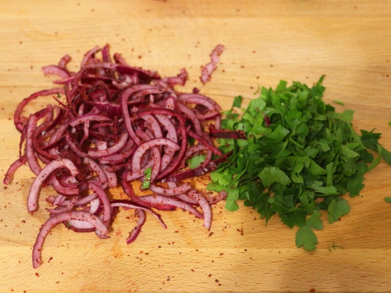 Tomatensalat mit Zwiebeln Einfaches Salat Rezept